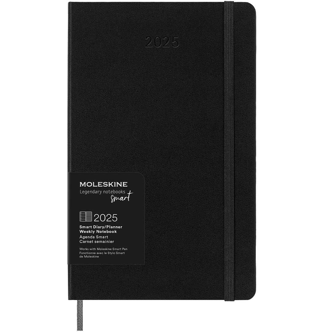 Läs mer om Moleskine 12M M+ Digital Planner Weekly Note 2025 Large Black