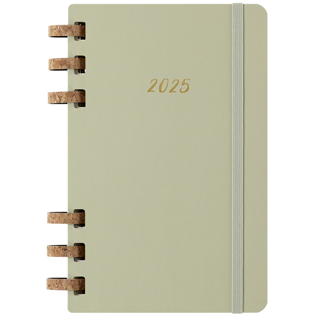 Moleskine 12M Spiral Planner 2025 Large Kiwi