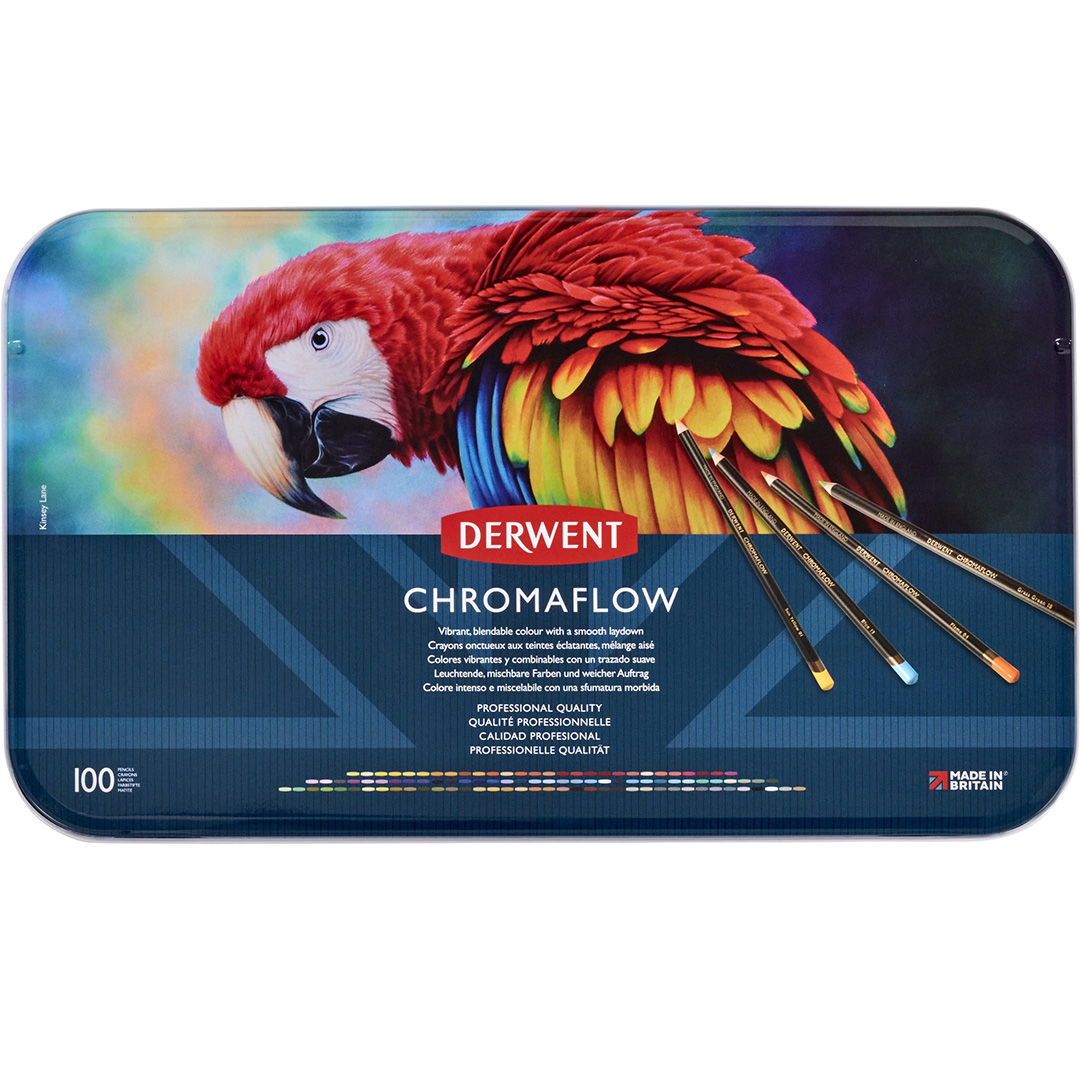 Derwent Chromaflow Färgpennor 100-set