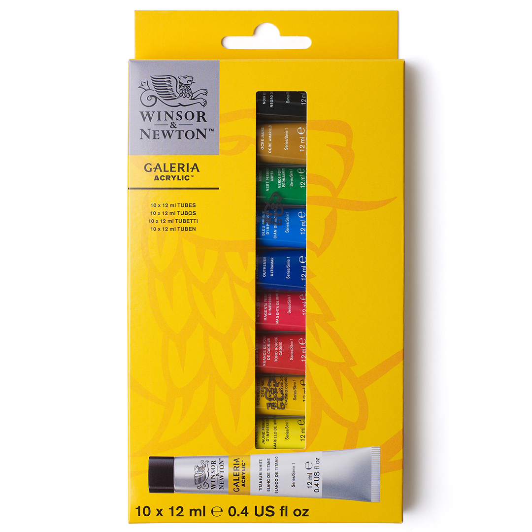 Läs mer om Winsor & Newton Galeria Akrylfärg 10x12ml