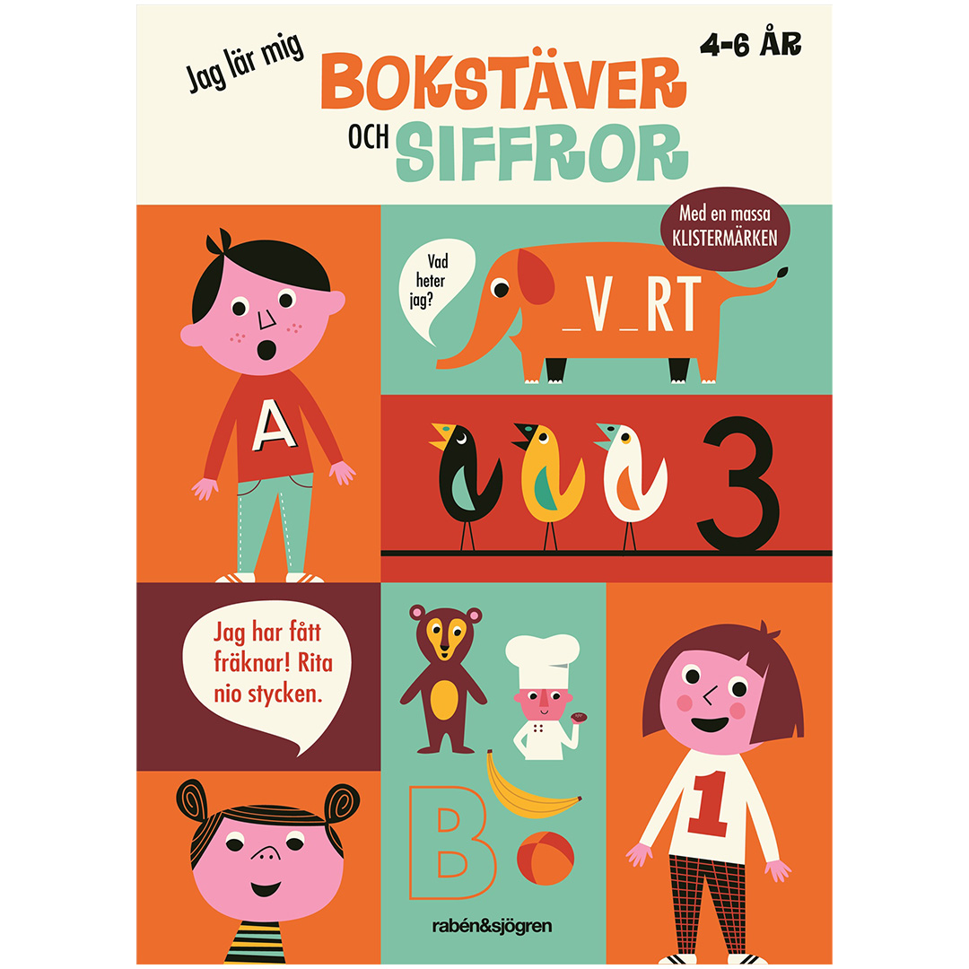 Books Jag lär mig bokstäver och siffror