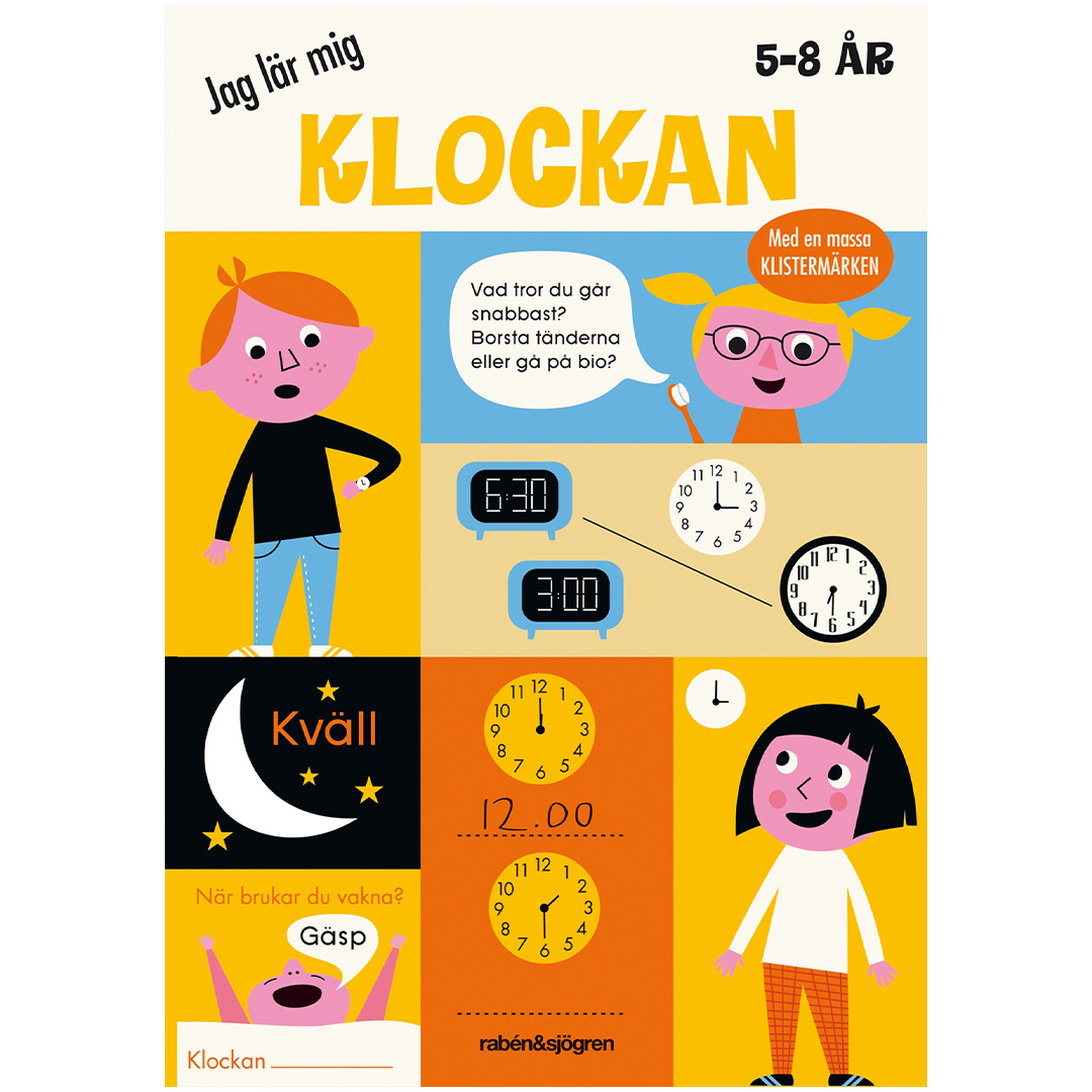 Books Jag lär mig klockan