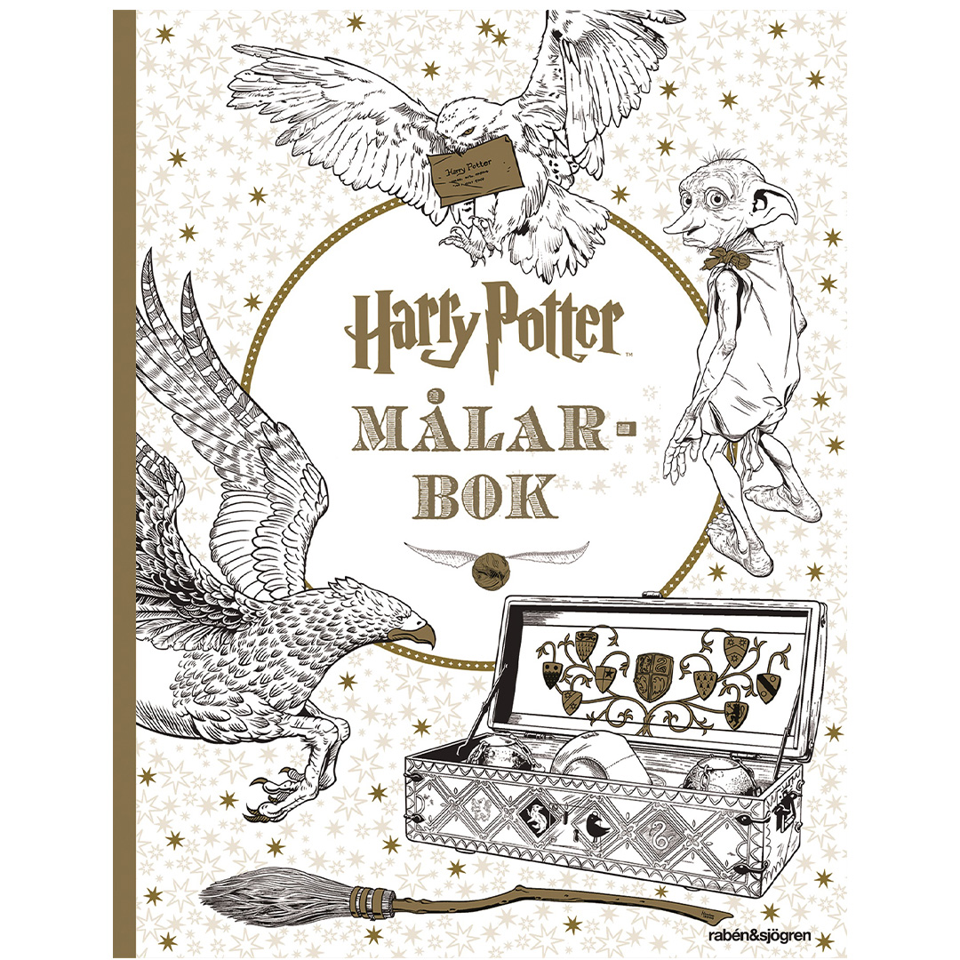 Books Harry Potter målarbok