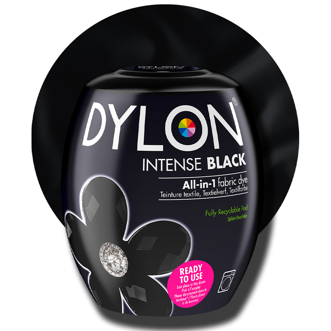 Läs mer om Dylon Pod All-in-1 textilfärg Intense Black