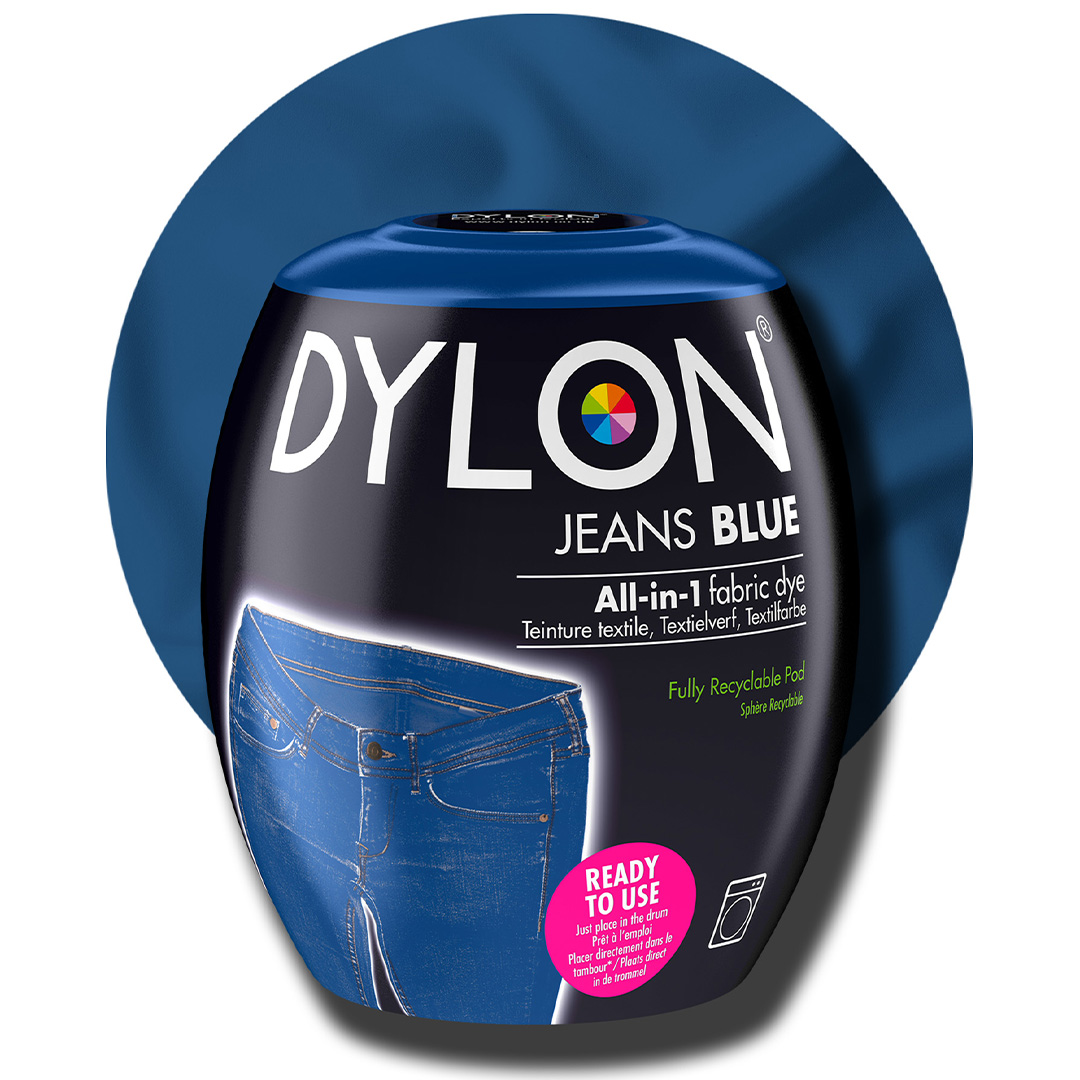 Läs mer om Dylon Pod All-in-1 textilfärg Jeans Blue