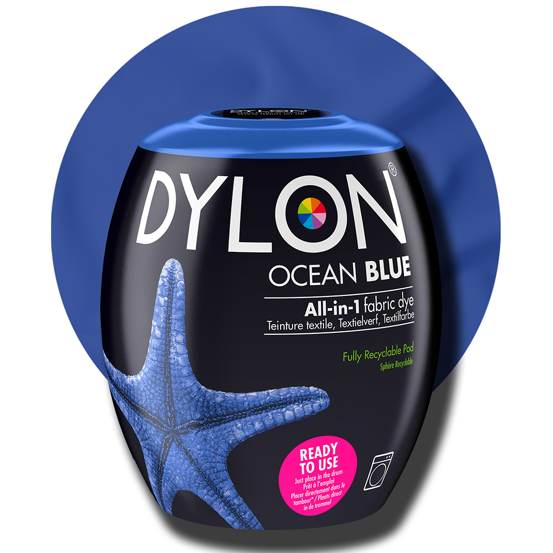 Läs mer om Dylon Pod All-in-1 textilfärg Ocean Blue