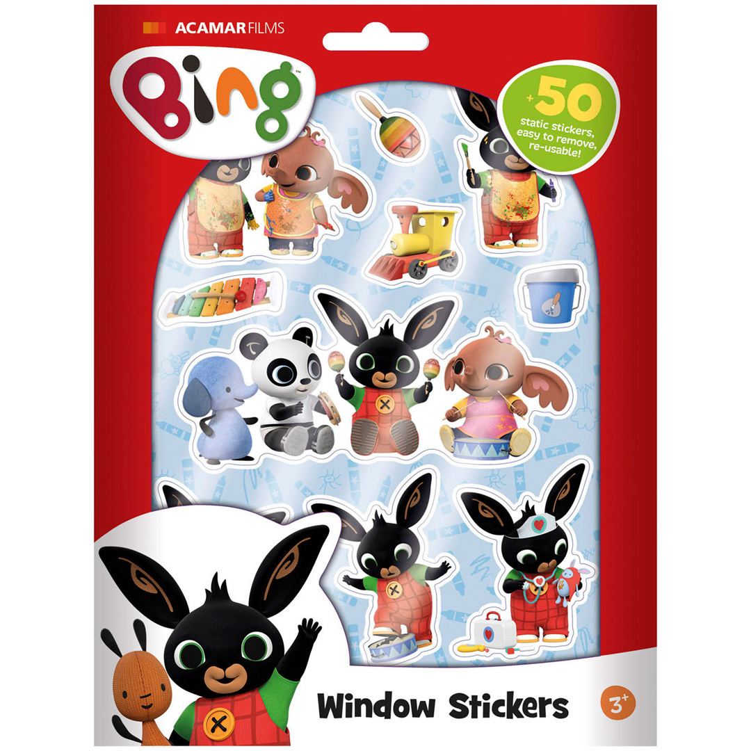 Moxy Bing fönsterstickers (3 år+)