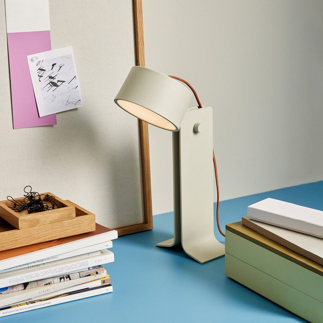 Crea Bordslampa Sand/Orange