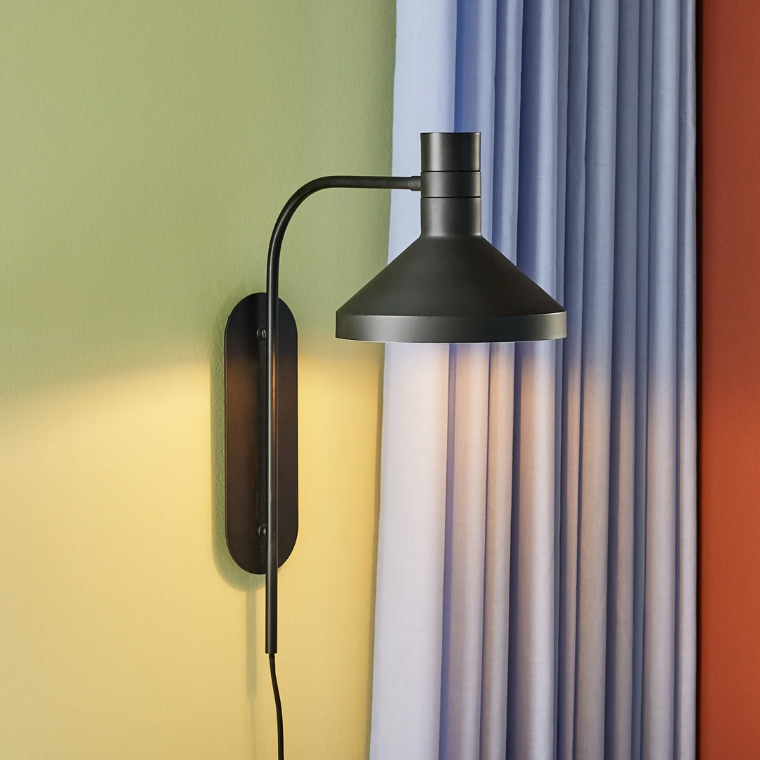 Studio Vägglampa Svart