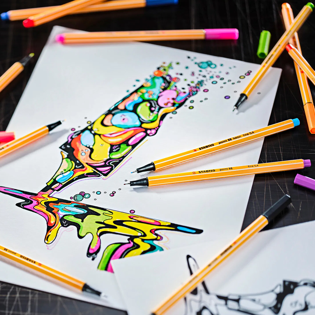 Point 88 Fineliner 8-pack