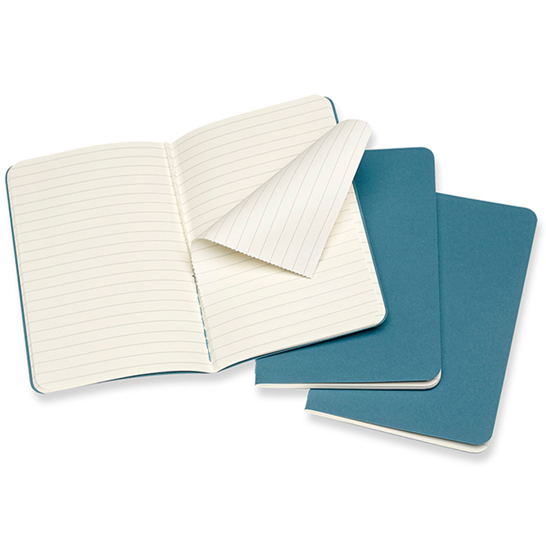 Cahier Notebook Pocket Brisk Blue Linjerad