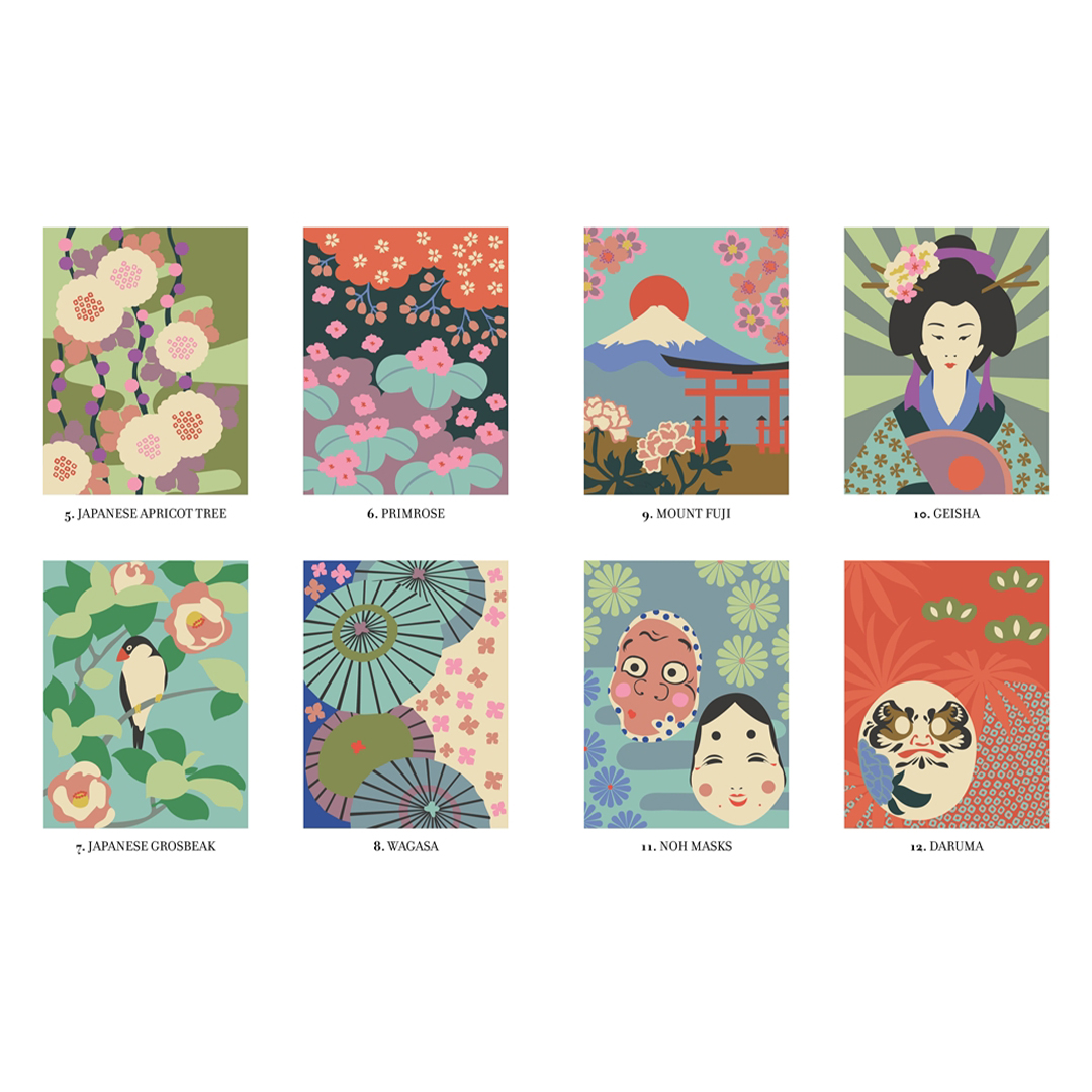 Mystery Coloring Japan