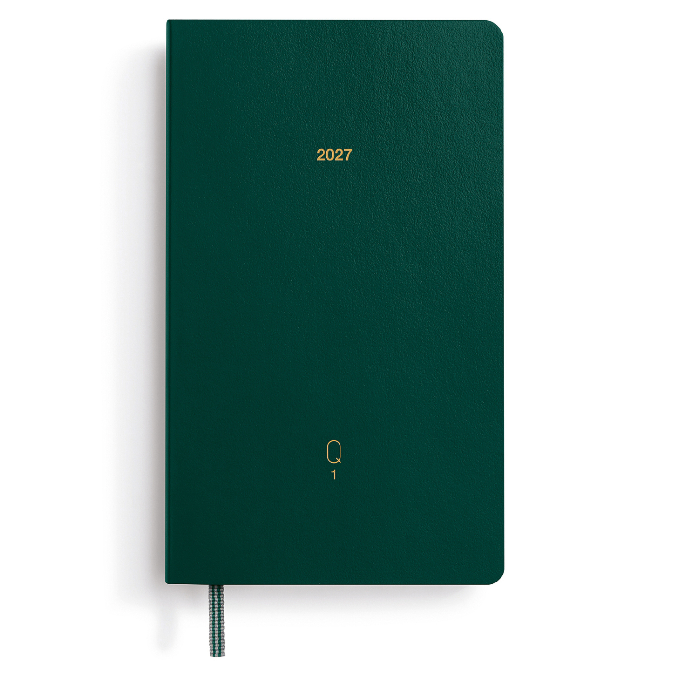 Kalender Quarterly Planner 2027 Shades of Green