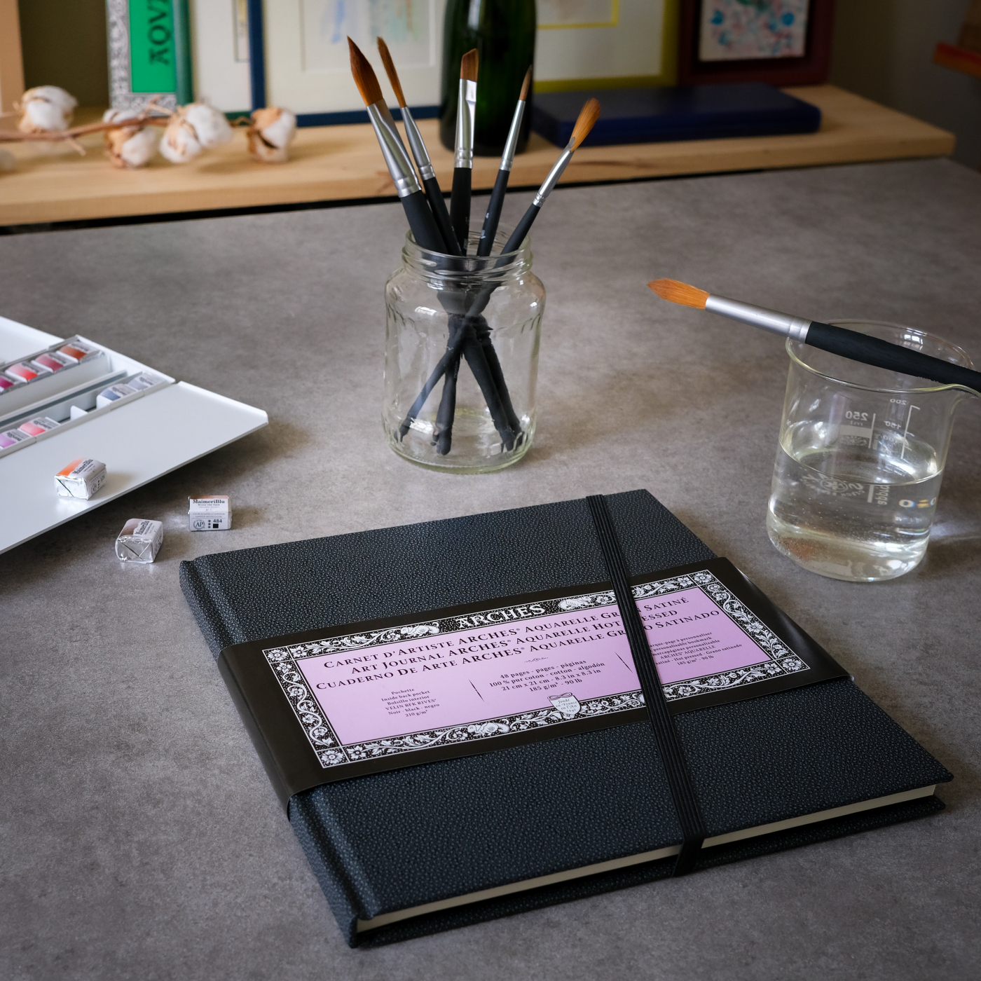 Art Journal Akvarell HP 21x21 cm