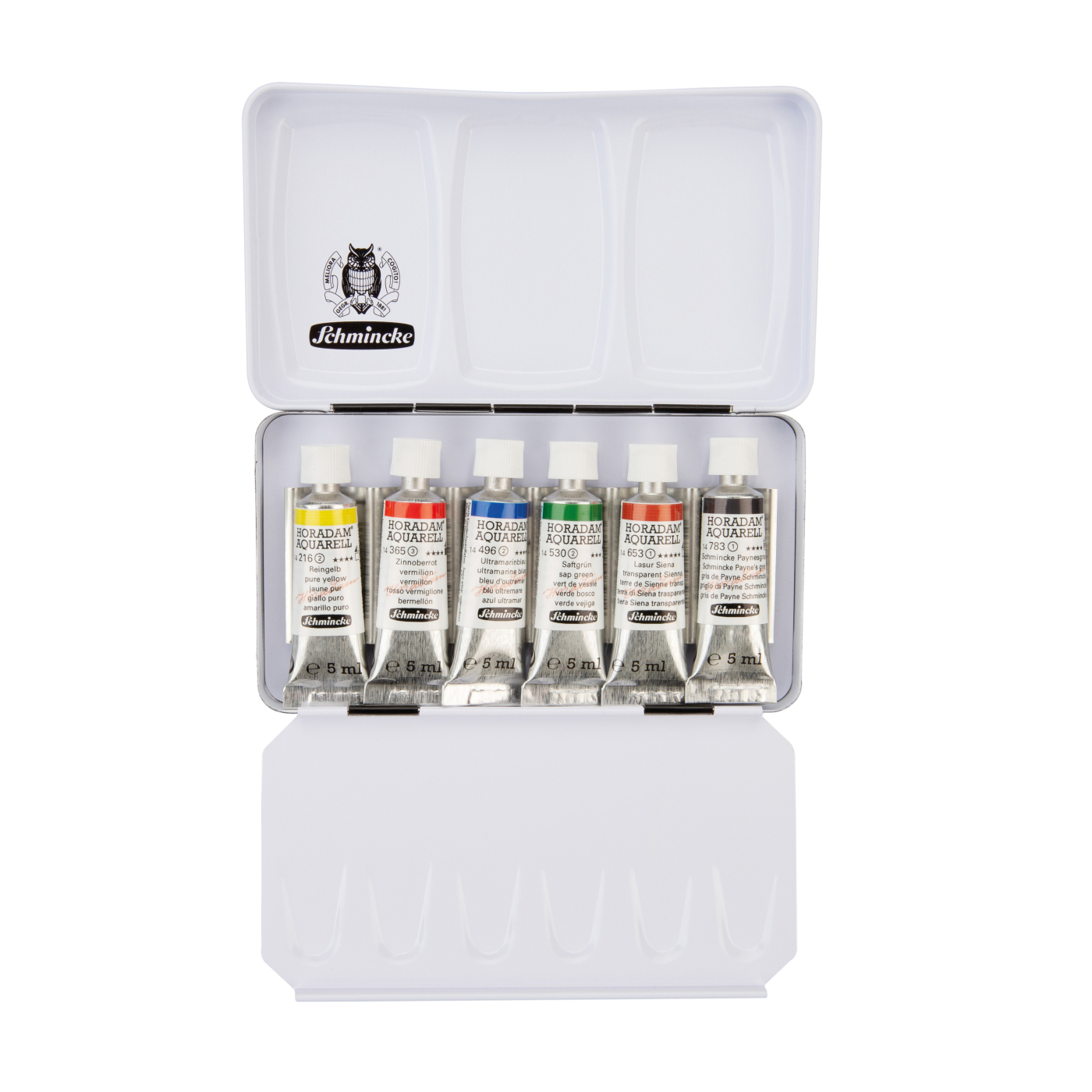 Horadam Aquarell Tub 5ml 6-set