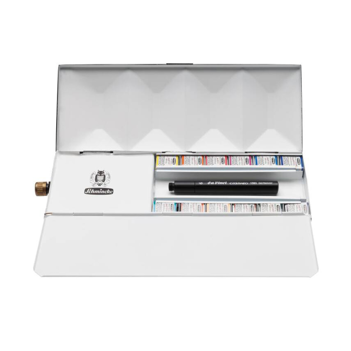 Horadam Aquarell Half Pans 12-set + watertank