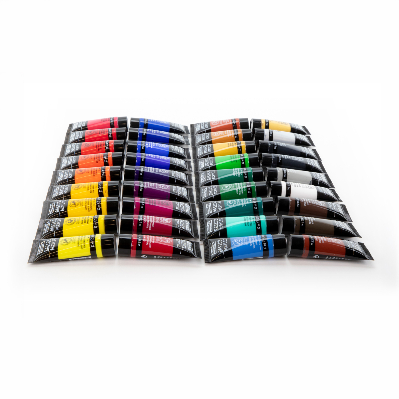 Akrylfärg Basics Set 36x22 ml