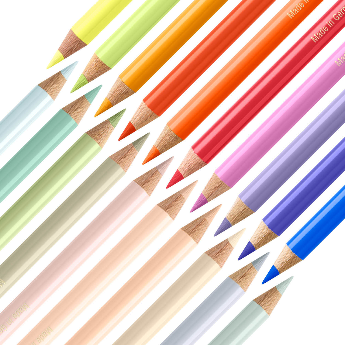 Färgpennor Polychromos 140-set
