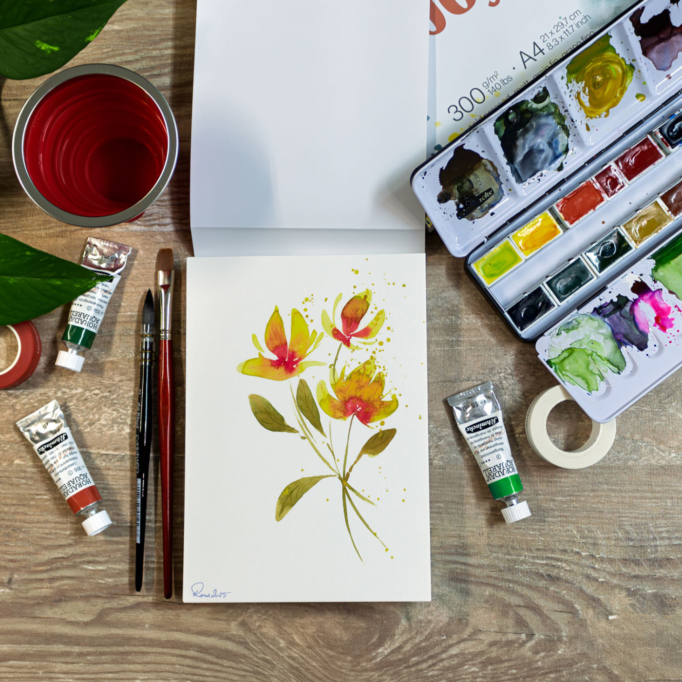 Akvarellpapper Joy 300g A4