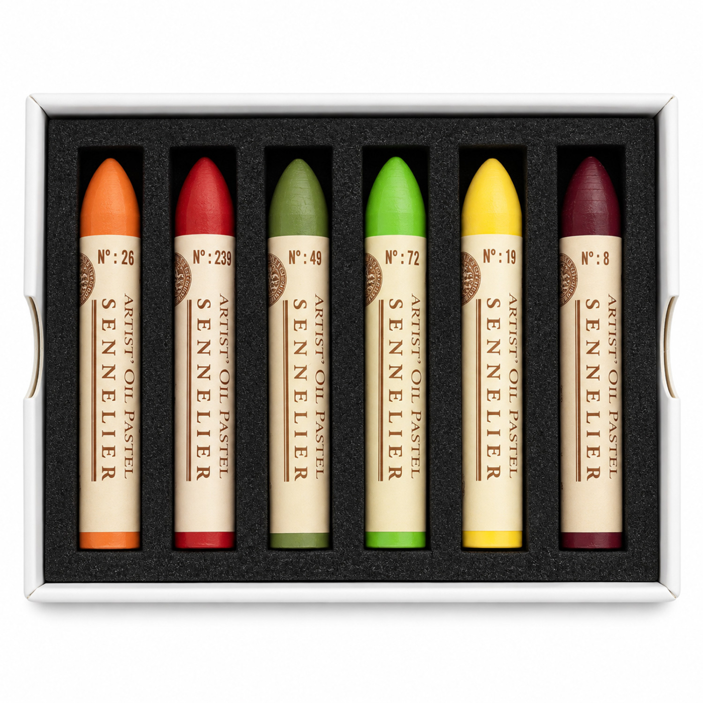 Oljepastell Pears duo 5ml 6 st
