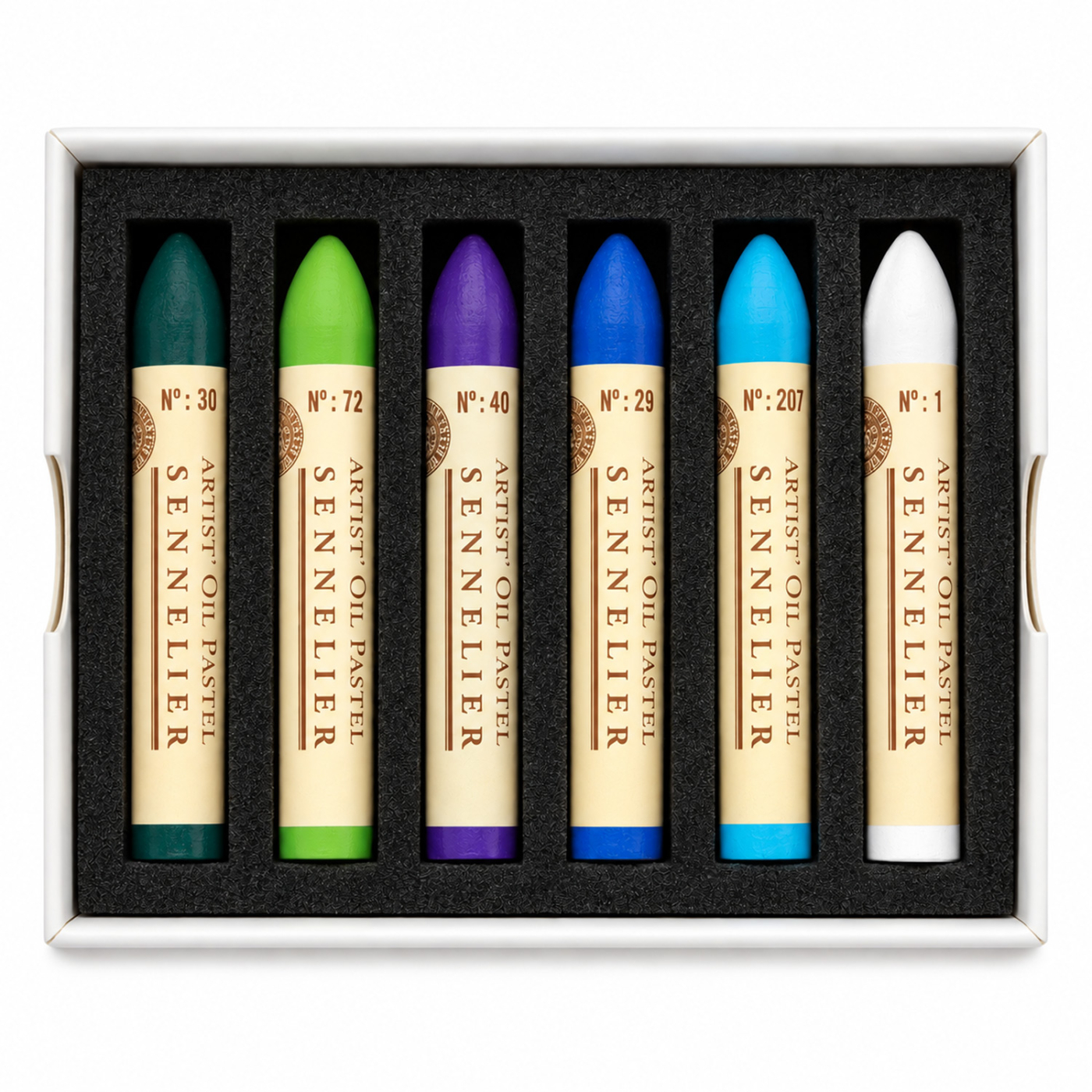 Oljepastell Seascape 5ml 6 st