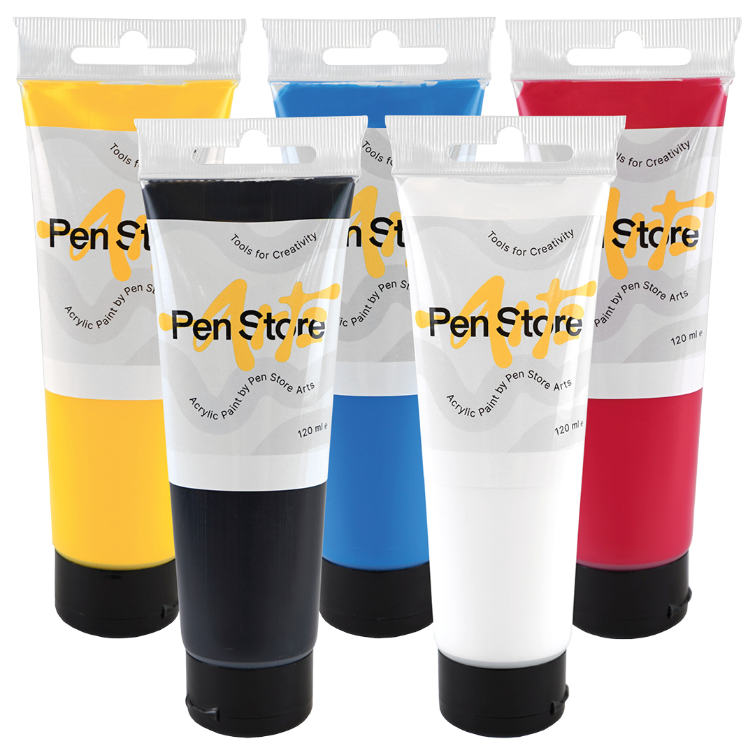 Pen Store Arts Akrylfärg Primary