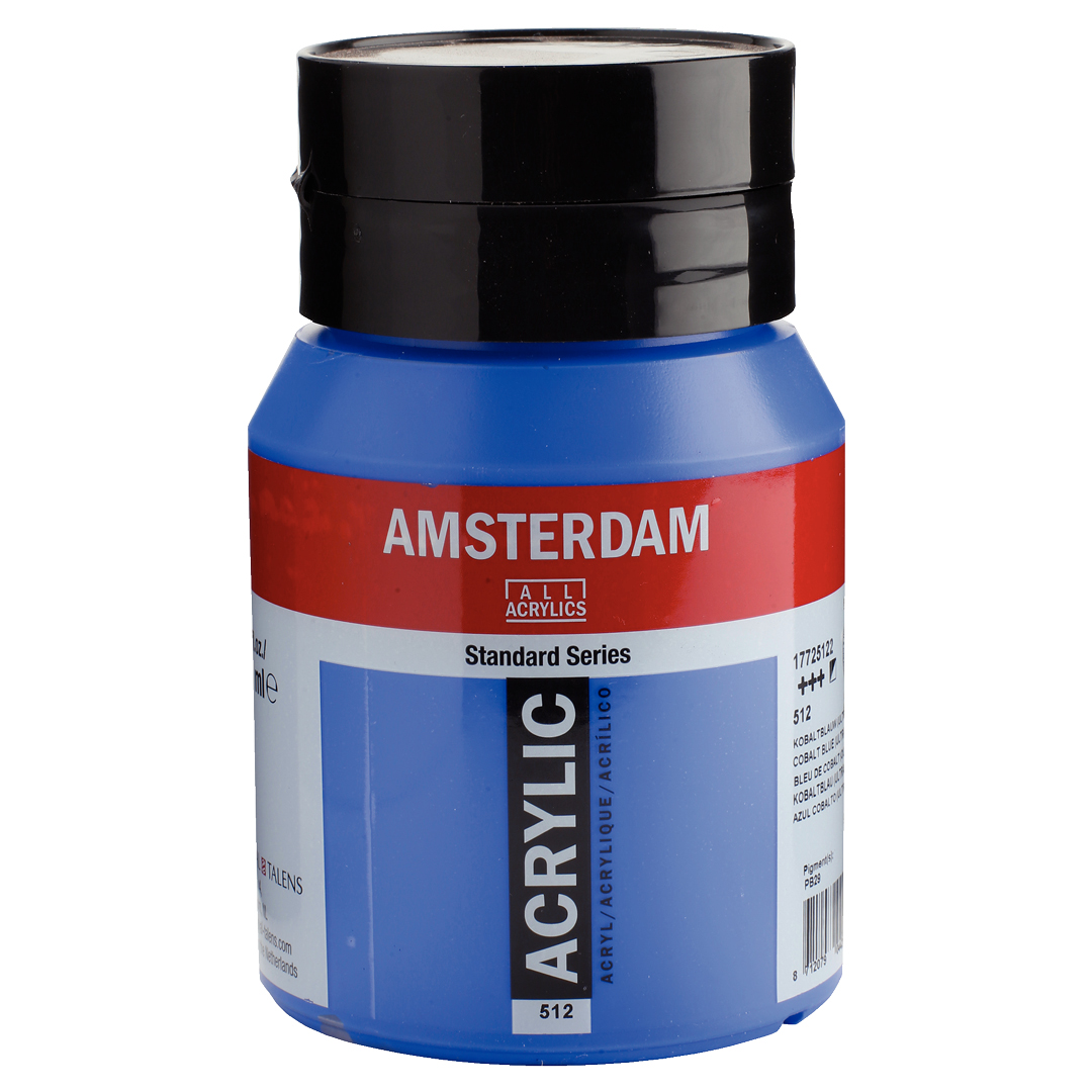 Amsterdam akrylfärg 500ml 512 COBALT BLUE ULTRAMARINE