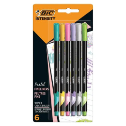 Intensity Fineliner 6-set Pastel Colors i gruppen Pennor / Skriva / Fineliners hos Pen Store (100238)