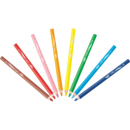 Kids Jumbo Färgpennor 12-set (2 år+) i gruppen Kids / Barnpennor / Färgpennor för barn hos Pen Store (100246)