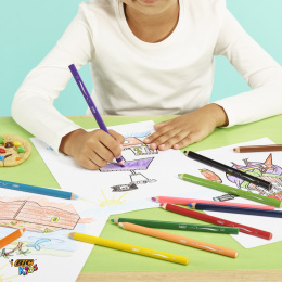 Kids Jumbo Färgpennor 12-set (2 år+) i gruppen Kids / Barnpennor / Färgpennor för barn hos Pen Store (100246)
