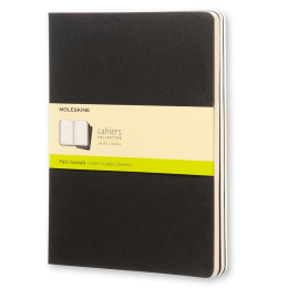 Cahier XL Notebook Black i gruppen Papper & Block / Skriva och anteckna / Anteckningsböcker hos Pen Store (100325_r)