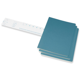Cahier Notebook XL Brisk Blue i gruppen Papper & Block / Skriva och anteckna / Anteckningsböcker hos Pen Store (100331_r)