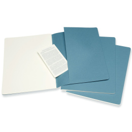 Cahier Notebook XL Brisk Blue i gruppen Papper & Block / Skriva och anteckna / Anteckningsböcker hos Pen Store (100331_r)