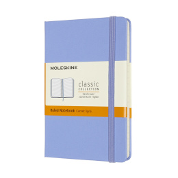 Classic Hard Cover Notebook Pocket Hydrangea Blue i gruppen Papper & Block / Skriva och anteckna / Anteckningsböcker hos Pen Store (100405_r)