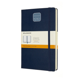 Classic Hardcover Notebook Expanded Blue i gruppen Papper & Block / Skriva och anteckna / Anteckningsböcker hos Pen Store (100430_r)