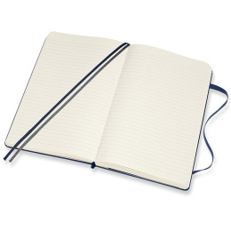 Classic Hard Cover Notebook Expanded Blue Linjerad i gruppen Papper & Block / Skriva och anteckna / Anteckningsböcker hos Pen Store (100431)