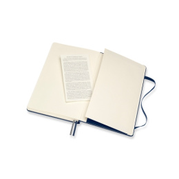 Classic Soft Cover Notebook Expanded Blue Linjerad i gruppen Papper & Block / Skriva och anteckna / Anteckningsböcker hos Pen Store (100436)
