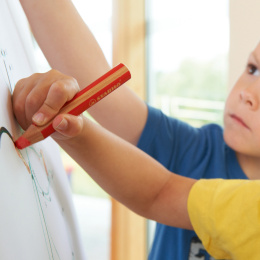 Woody 3-in-1 Färgpennor 6-set + vässare (3 år+) i gruppen Kids / Barnpennor / Färgpennor för barn hos Pen Store (100443)
