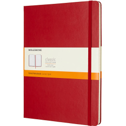 Classic Hard Cover Notebook XL Red i gruppen Papper & Block / Skriva och anteckna / Anteckningsböcker hos Pen Store (100459_r)