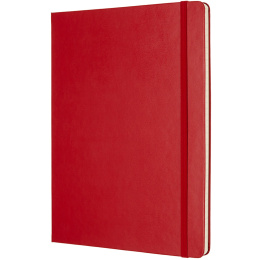 Classic Hard Cover Notebook XL Red i gruppen Papper & Block / Skriva och anteckna / Anteckningsböcker hos Pen Store (100459_r)