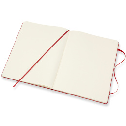 Classic Hard Cover Notebook XL Red i gruppen Papper & Block / Skriva och anteckna / Anteckningsböcker hos Pen Store (100459_r)