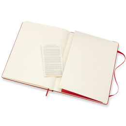 Classic Hard Cover Notebook XL Red i gruppen Papper & Block / Skriva och anteckna / Anteckningsböcker hos Pen Store (100459_r)
