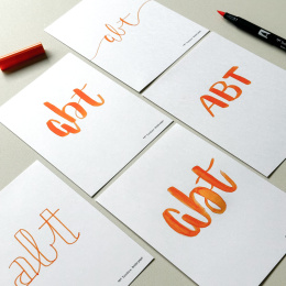 ABT Dual Brush pen 12-set Primary i gruppen Pennor / Konstnärspennor / Penselpennor hos Pen Store (101081)