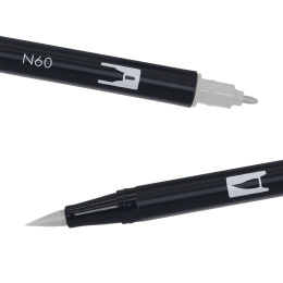 ABT Dual Brush pen 12-set Pastel i gruppen Pennor / Konstnärspennor / Penselpennor hos Pen Store (101094)