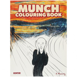 Munch Colouring Book i gruppen Skapande & Hobby / Böcker / Målarböcker för vuxna hos Pen Store (101374)