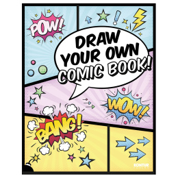 Draw Your Own Comic Book! i gruppen Skapande & Hobby / Böcker / Målarböcker för vuxna hos Pen Store (101375)