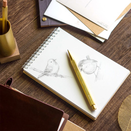 Classic Revolve Skisspenna 2 mm Brass i gruppen Pennor / Konstnärspennor / Skisspennor hos Pen Store (101378)