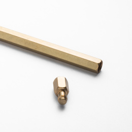 Classic Reflect Stiftbehållare Brass i gruppen Konstnärsmaterial / Målartillbehör / Förvaring hos Pen Store (101379)