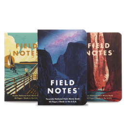 National Parks Serie A 3-Pack i gruppen Papper & Block / Skriva och anteckna / Skrivblock och häften hos Pen Store (101436)