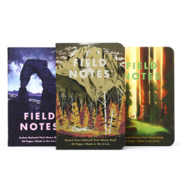 National Parks Serie D 3-Pack i gruppen Papper & Block / Skriva och anteckna / Skrivblock och häften hos Pen Store (101439)